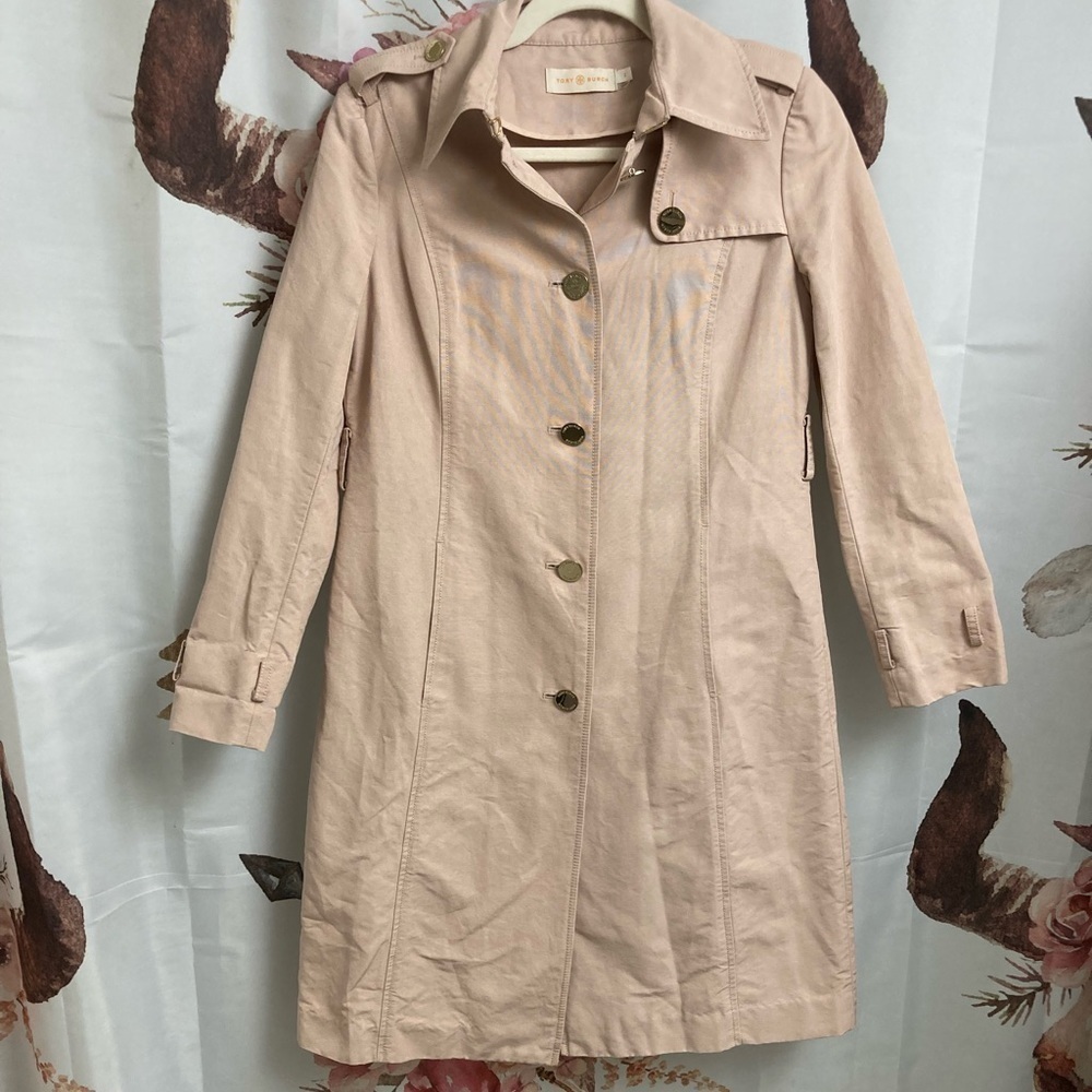 Size 2 pale pink Tory Burch jacket